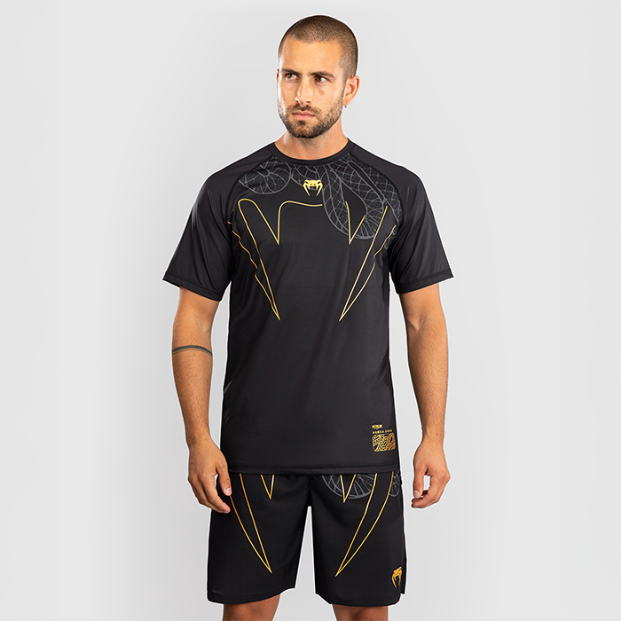 Serpenti Dry Tech T-shirt Svart Silver Guld