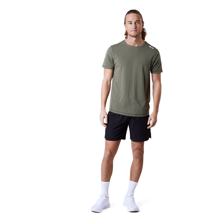 Läs mer om CLN Trap Bamboo T-shirt, Dusty Olive