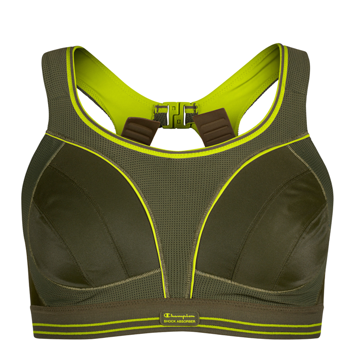 Ultimate Run Bra Grön