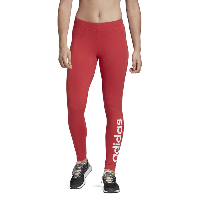 Adidas Essential Linear Tights Red