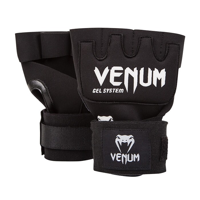Venum Kontact Gel Glove Wraps Black