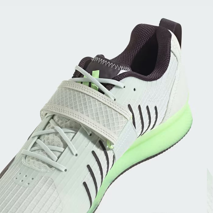 Adipower Weightlifting 3 Sko Pastellgr&ouml;n
