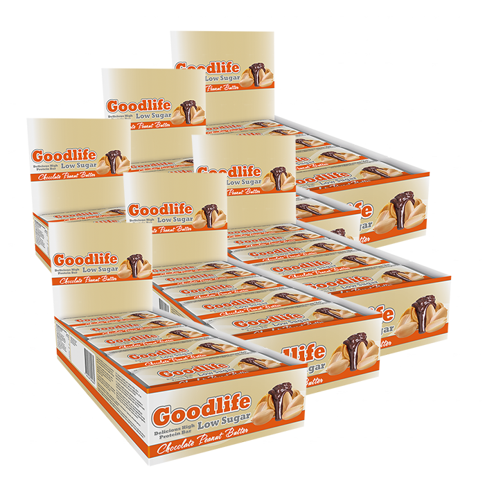 Bild av 90 x Goodlife Low Sugar, 50 g BIG BUY, Proteinbars
