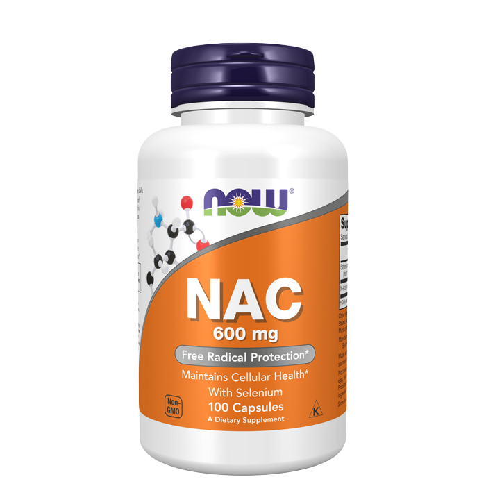 NAC 600 mg 100 kapslar
