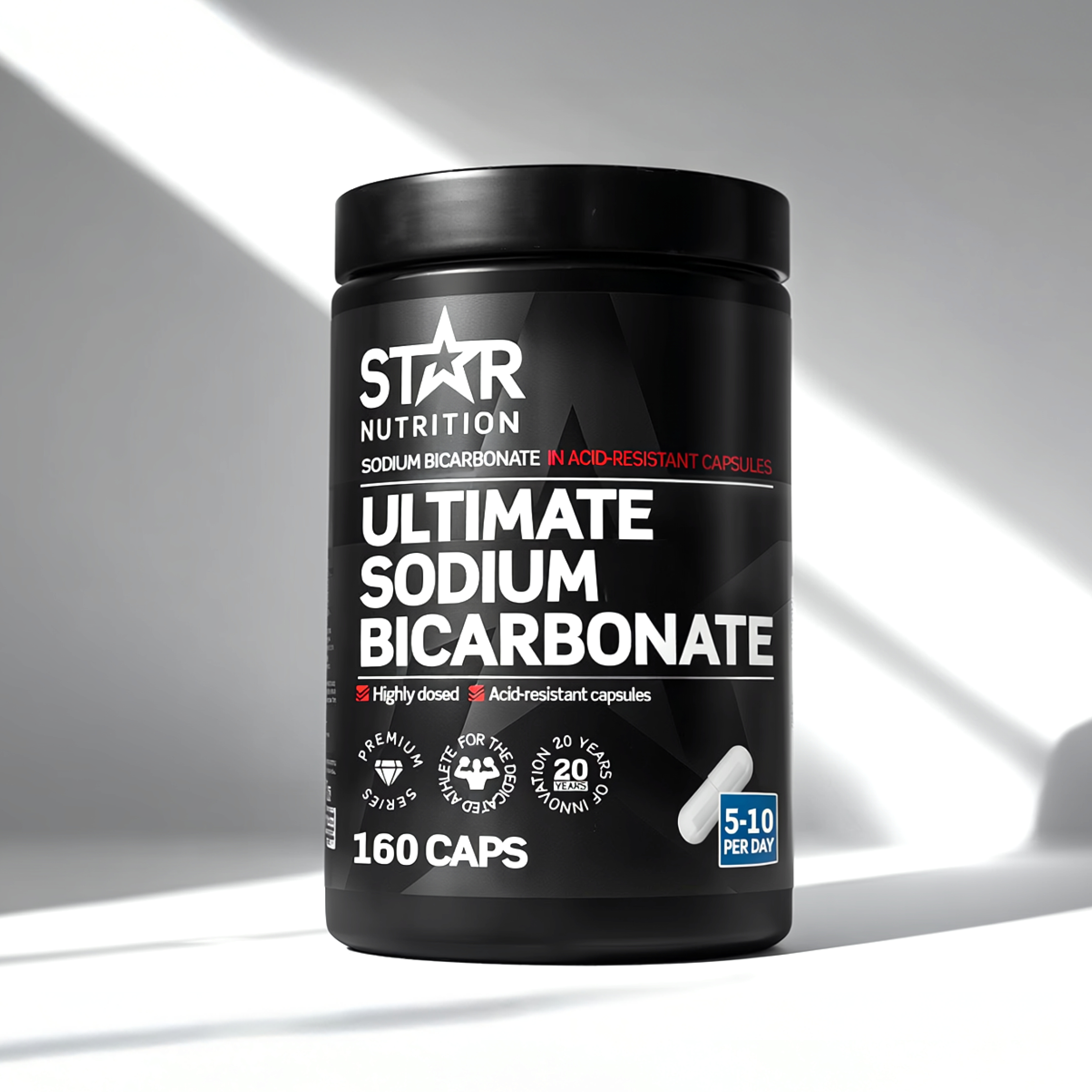 Sodium Bicarbonate 160 caps