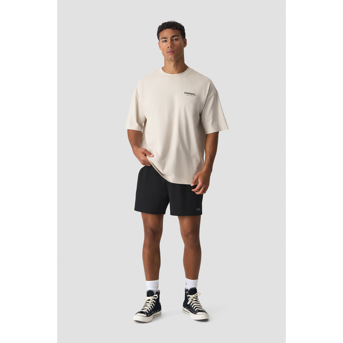 Everyday Oversized T-shirt Ljusbeige
