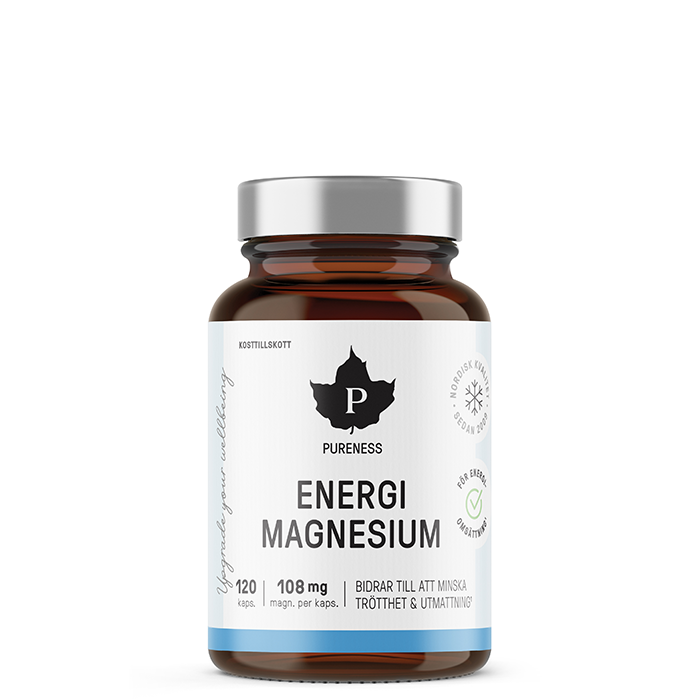 Energimagnesium 120 kapslar