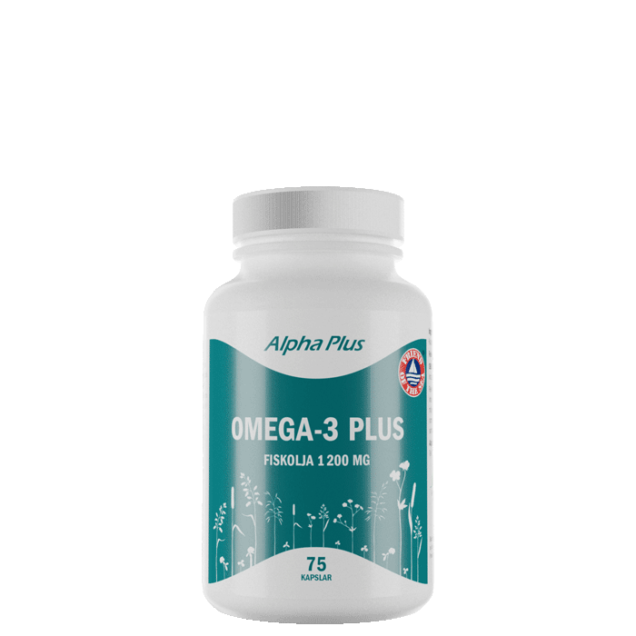 Alpha Plus Omega 3 Plus 75 kapslar