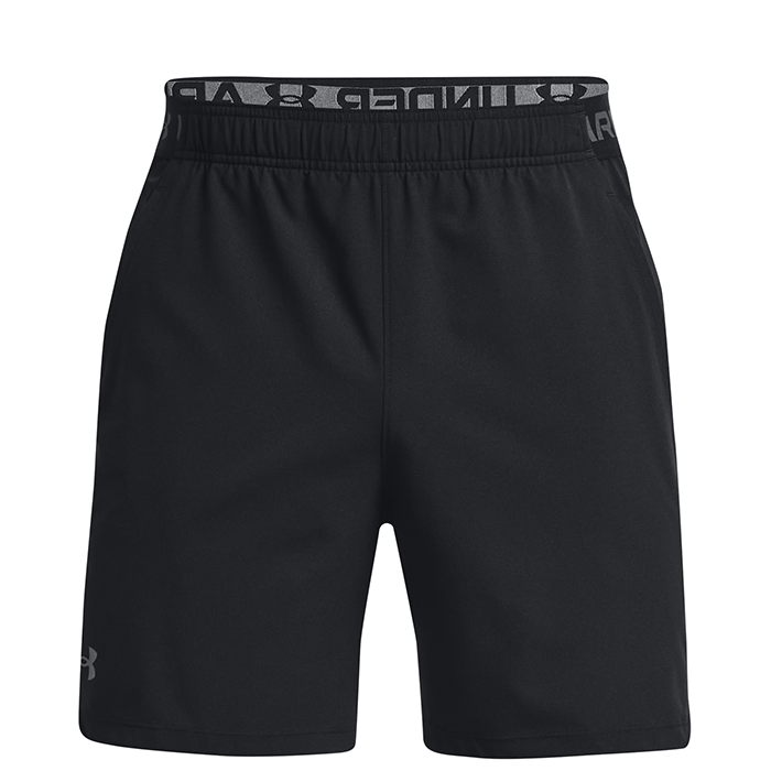 UA Vanish Woven 6in Shorts, Black