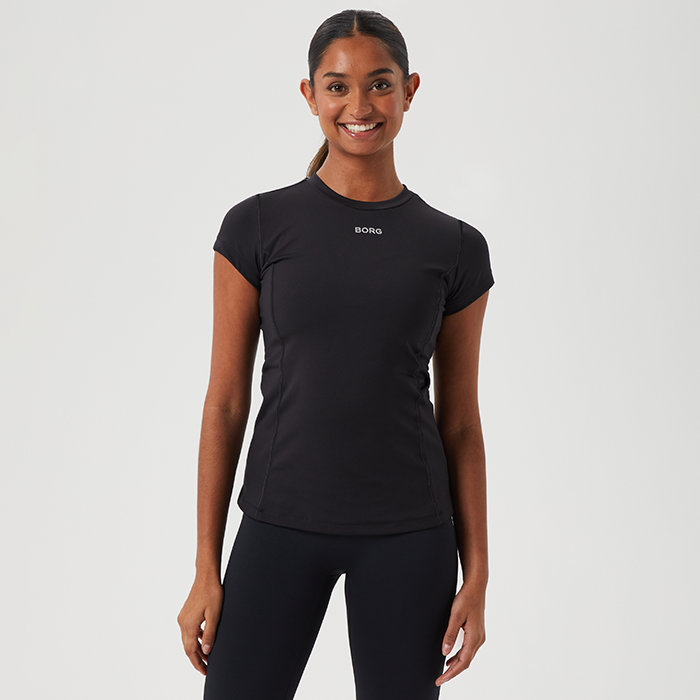 Borg Reform Slim T-Shirt, Black Beauty