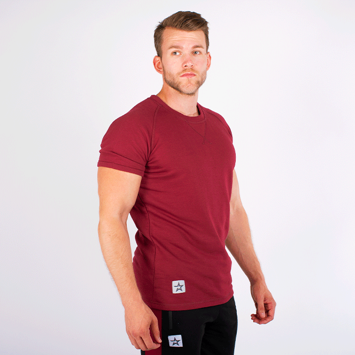 Bild av Star Gym Sweat S/S, Maroon