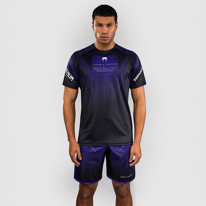 Venum x TEKKEN 8 Dry-Tech T-shirt Kazuya Svart Lila