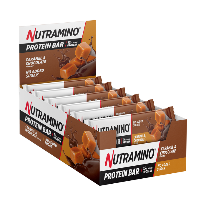 20 x Nutramino Protein Bar 50 g karamell_och_choklad