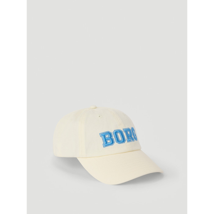 Borg Washed Bold Logo Keps Offwhite