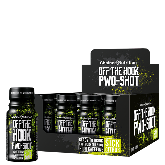 12 x Off The Hook PWO-Shot, 60 ml