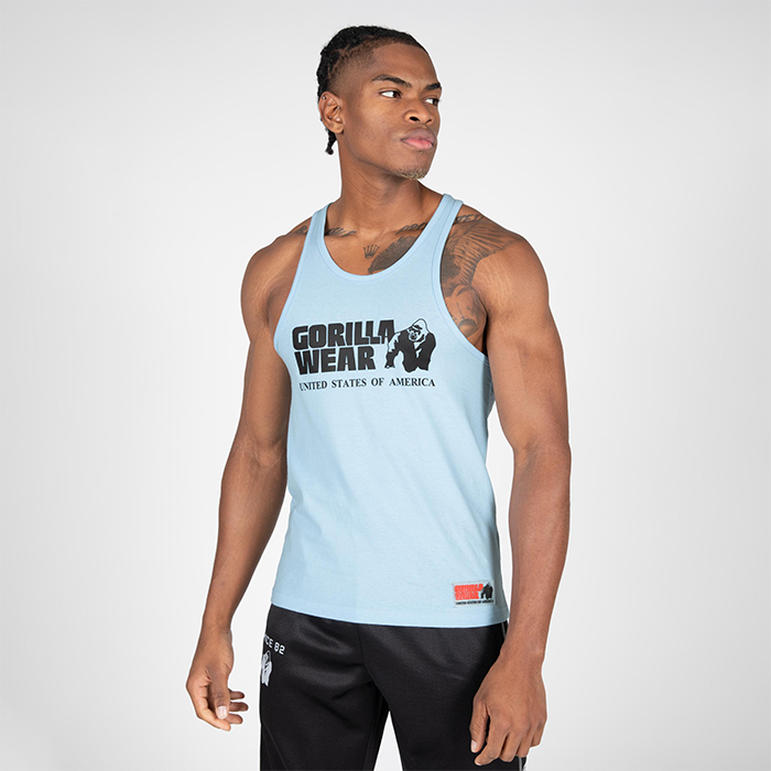 Gorilla Wear Classic Tank Top Light Blue