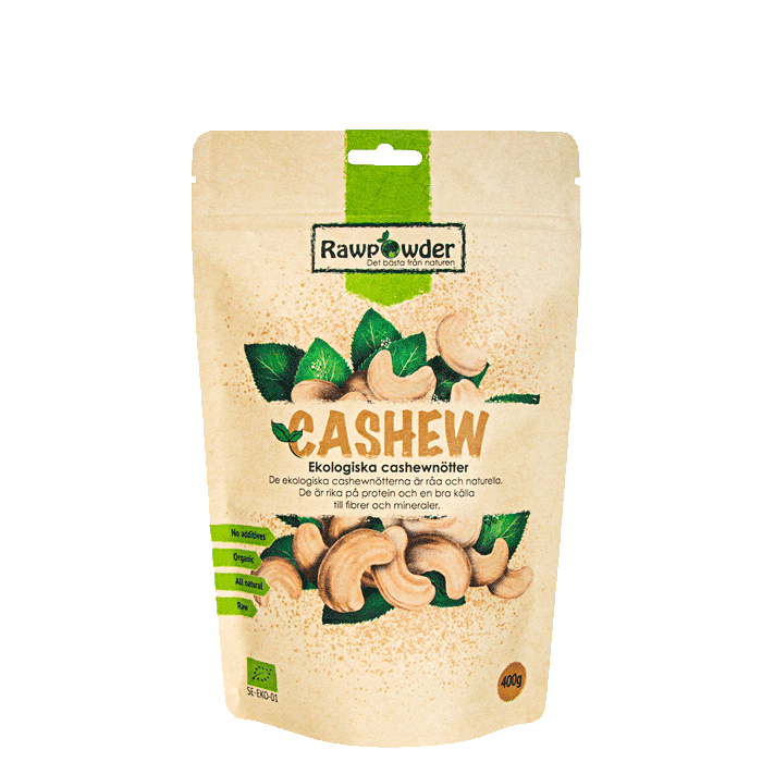 Ekologiska Cashewnötter 400 g