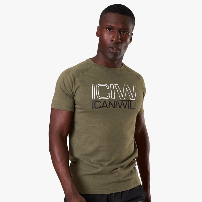 Bild av ICIW Men Tri-Blend T-Shirt, Army