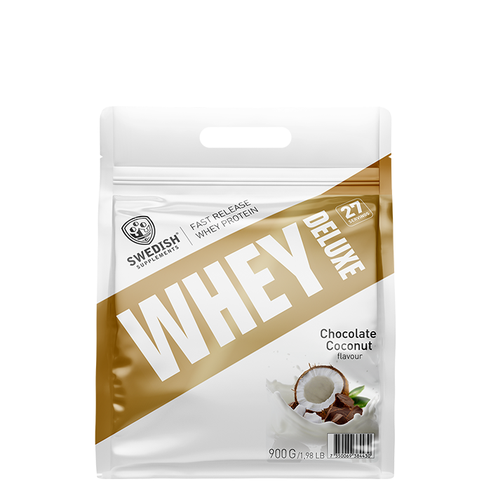 Whey Deluxe Vassleprotein 900 g