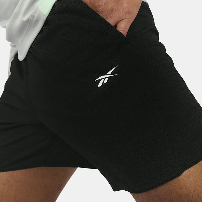 ID Train Stickade Tr&auml;ningsshorts Svart
