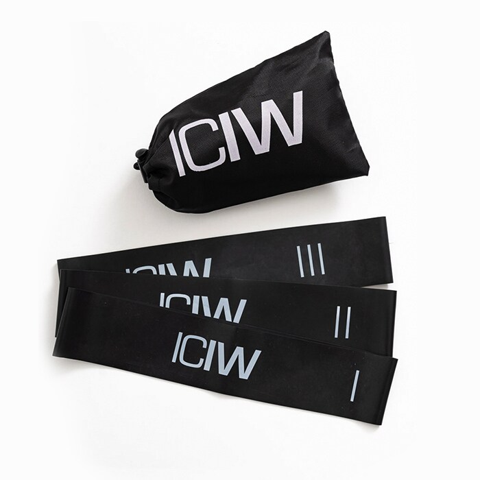 ICANIWILL ICIW Mini Bands 3-pack Black