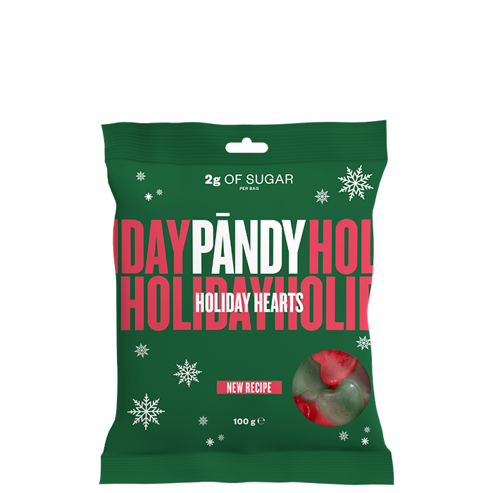 Läs mer om Pändy Candy, Holiday Hearts, 100 g