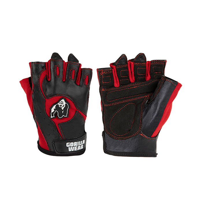 Mitchell Training Gloves Black/Red