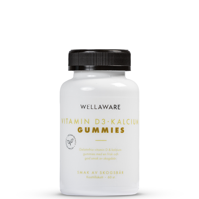 Vitamin D+ Kalcium Gummies 60 st