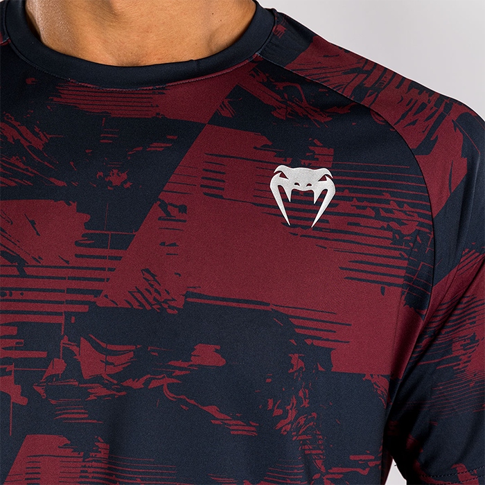 UFC Zenith by Venum Fight Week Dry Tech T shirt Bl&aring; R&ouml;d Gr&aring;
