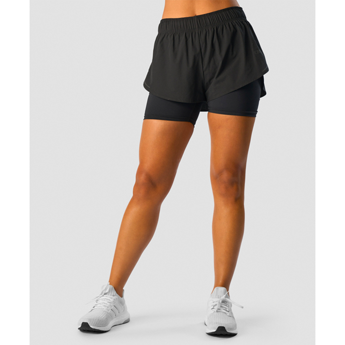 Läs mer om Charge 2-in-1 Shorts Wmn, Black