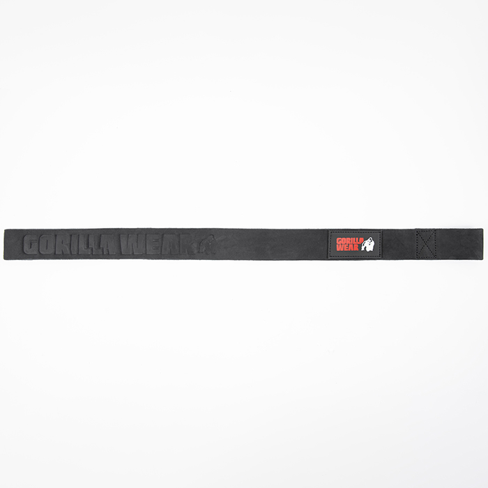 Lifting Straps L&auml;der Svart
