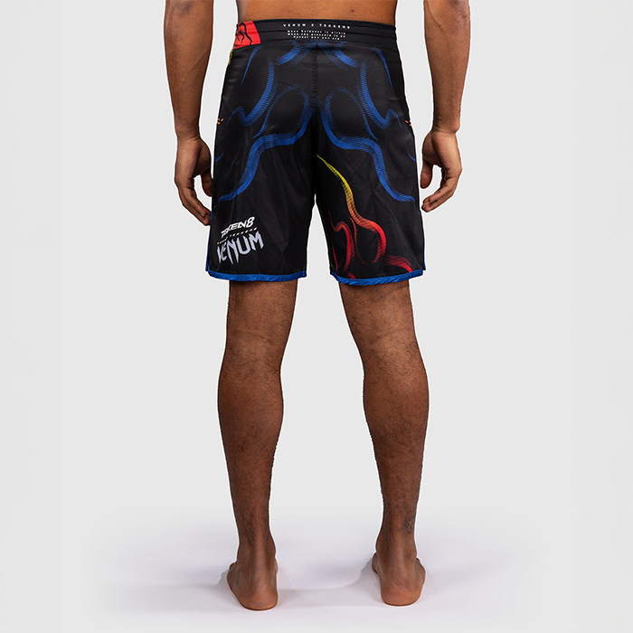 Venum x TEKKEN 8 Fightshorts Yoshimitsu Svart Orange