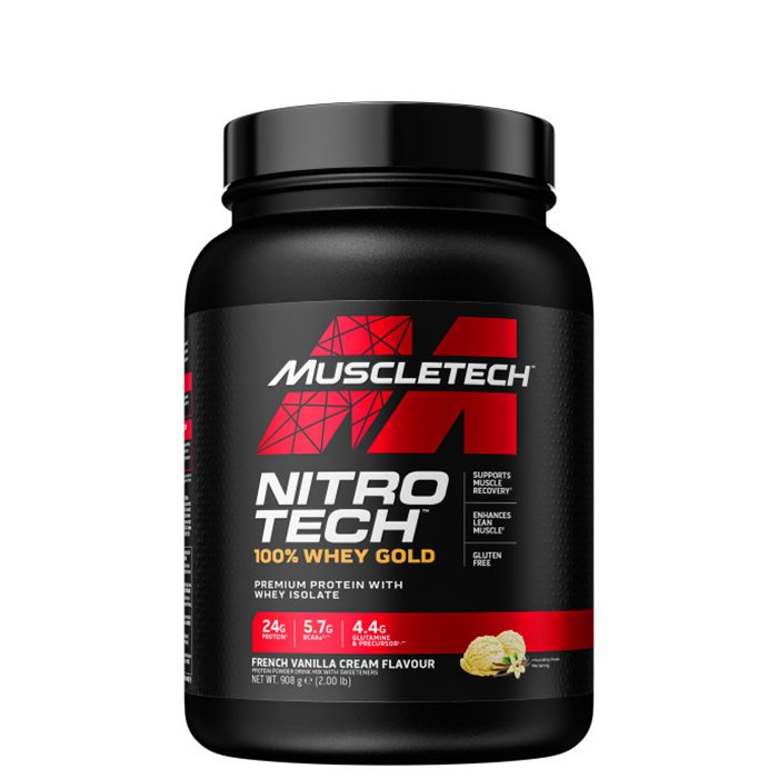 MuscleTech Nitro-Tech Whey Gold Protein 908 g