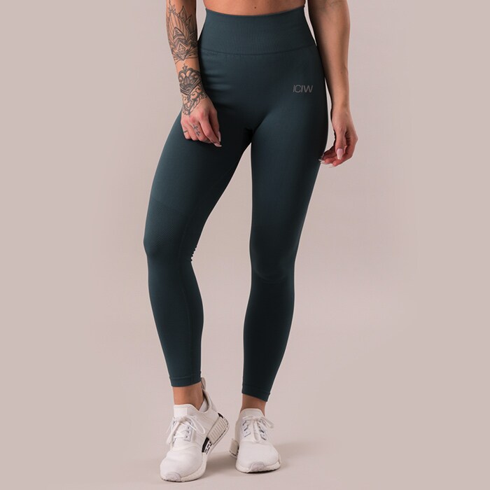 Define Seamless Tights, Jungle Green