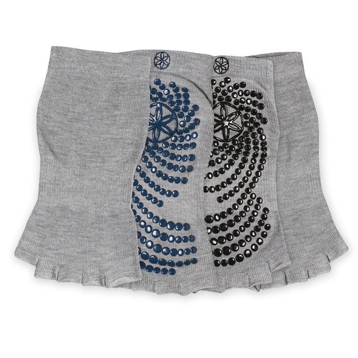 Tåfria Halkfria Strumpor Indigo Svart 2-pack