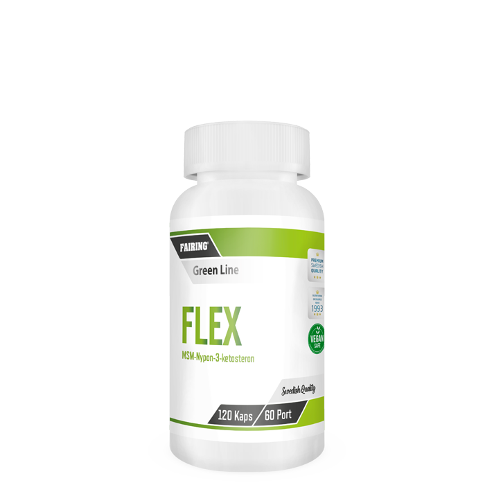 Flex MSM Cissus Nyponextrakt 120 kapslar
