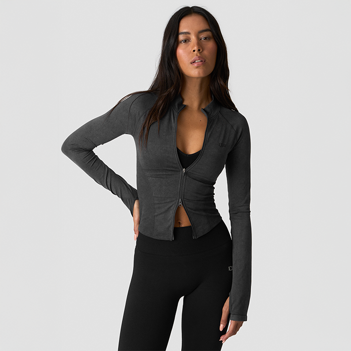 Sculpt Sömlös Långärmad Tröja Svart