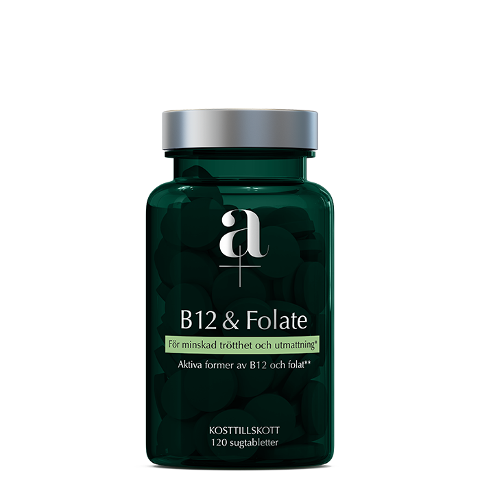 B12-vitamin Folat 120 sugtabletter