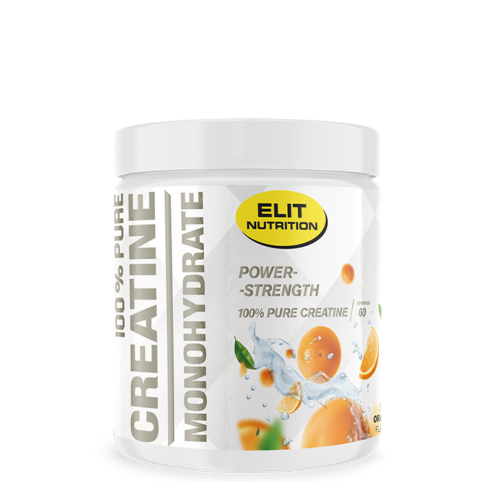 ELIT 100% Pure Creatine monohydrate 300 g Orange