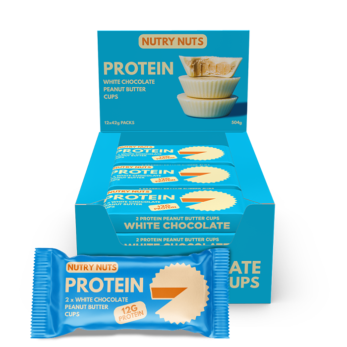 Låda Nutry Nuts Protein Peanut Butter Cups 42 g 10971