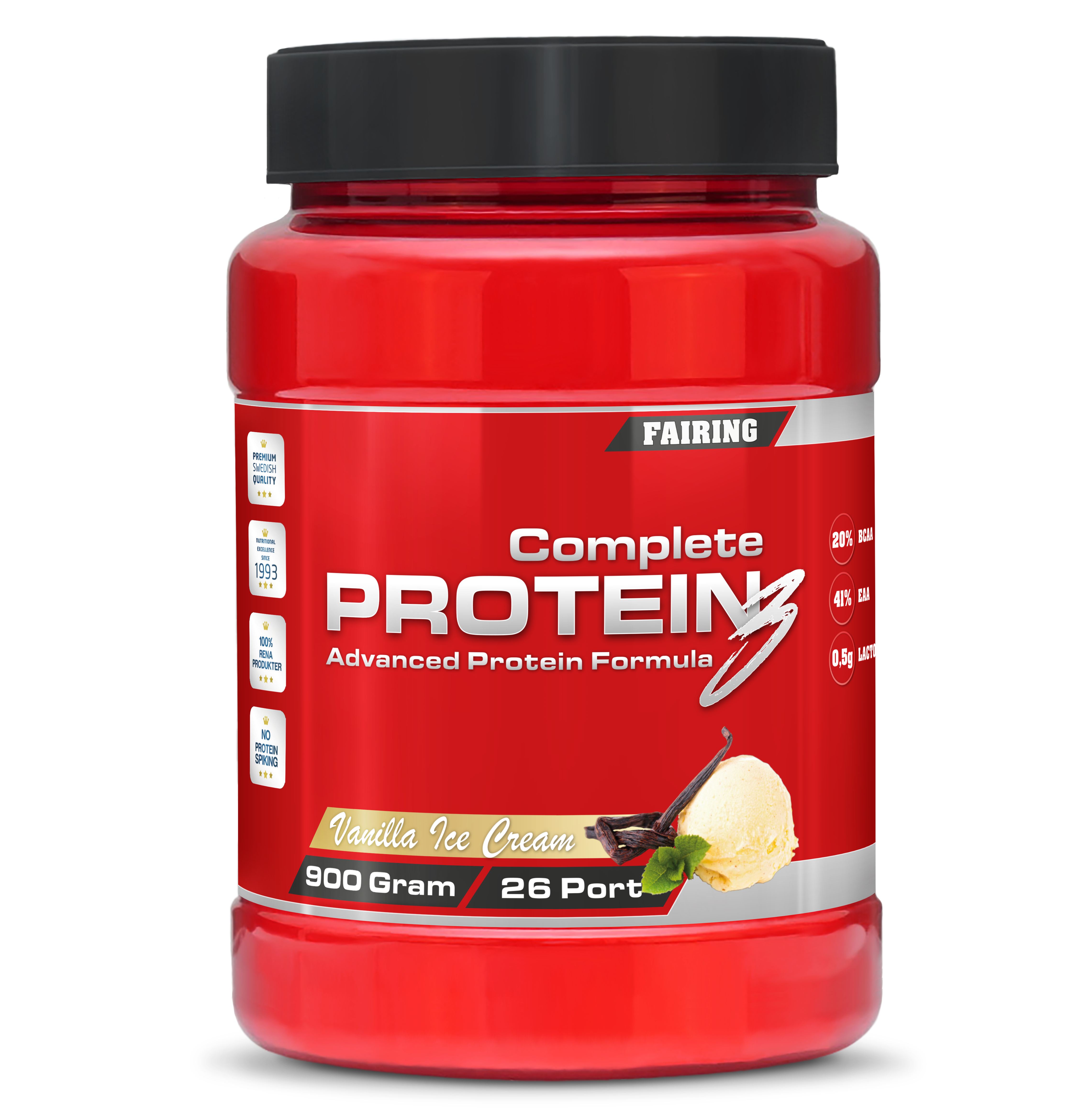 Complete Protein 3 Blandprotein 900 g strawberry