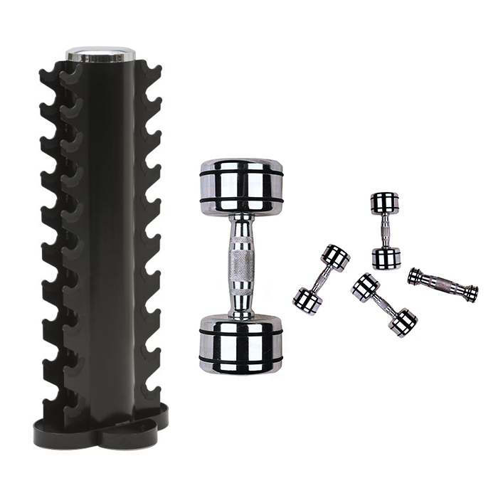 Bild av Hantelställ inklusive hantlar, 1-10 kg