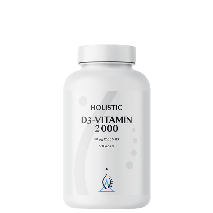 D3-vitamin 2000IE 360 kapslar