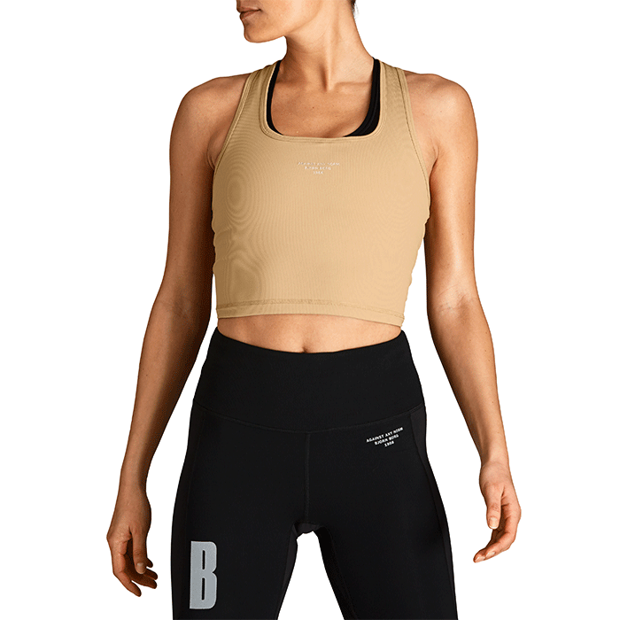 Bild av Night W Rib Crop Tank, Cornstalk