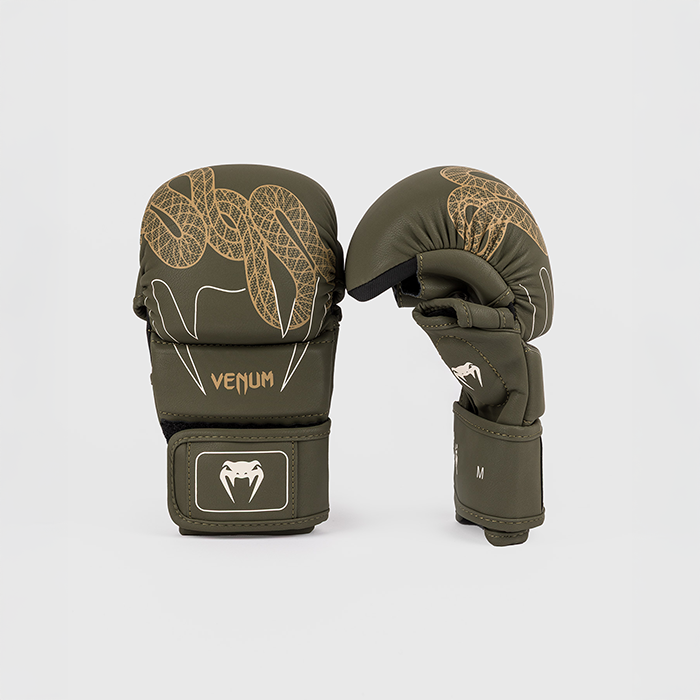 Serpenti Sparringshandskar Khaki Brons Ivory