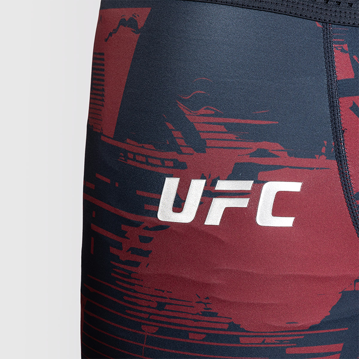 UFC Zenith by Venum Fight Week Vale Tudo Shorts Bl&aring; R&ouml;d Gr&aring;