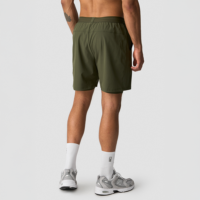 Workout 2-in-1 Shorts Gr&ouml;n