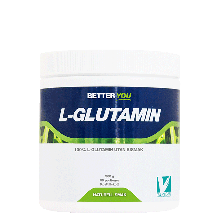 Naturligt L-Glutamin 300 g Naturell
