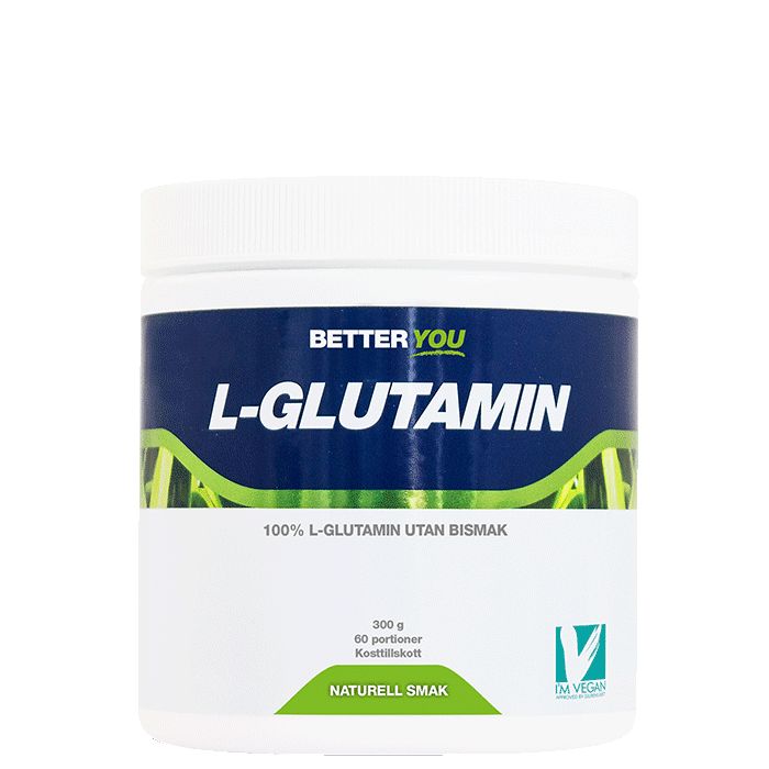Naturligt L-Glutamin 300 g,Naturell
