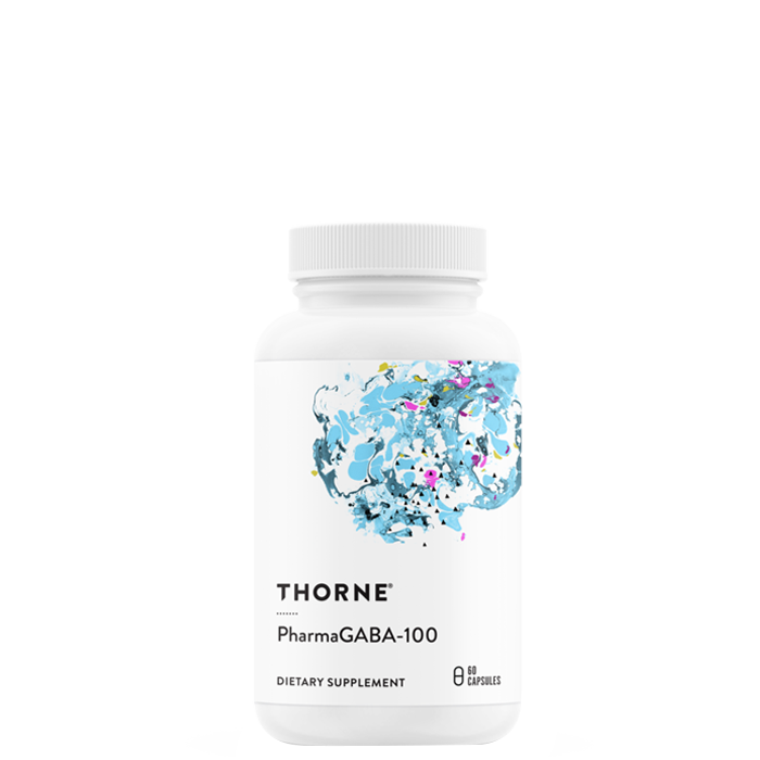 Thorne Research Inc. PharmaGaba-100 60 kapslar